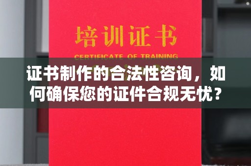 尧都证书制作的合法性咨询，如何确保您的证件合规无忧？