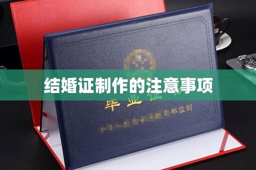 尧都结婚证制作的注意事项